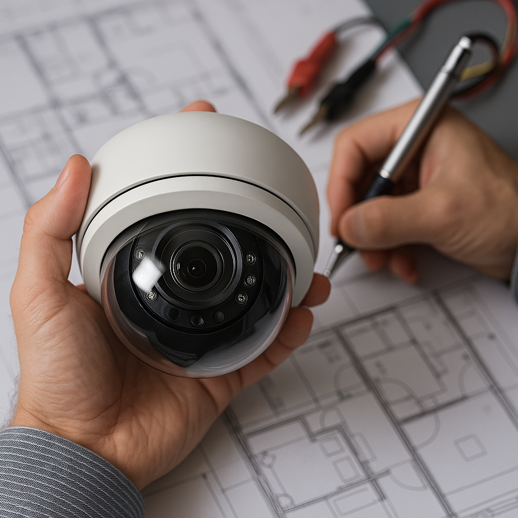 영상보안(CCTV) 설계, 감리